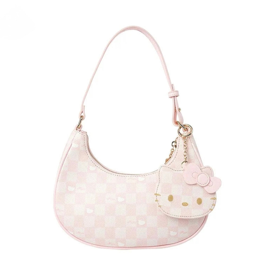 Hello Kitty Pink Clutch Tote Handbag