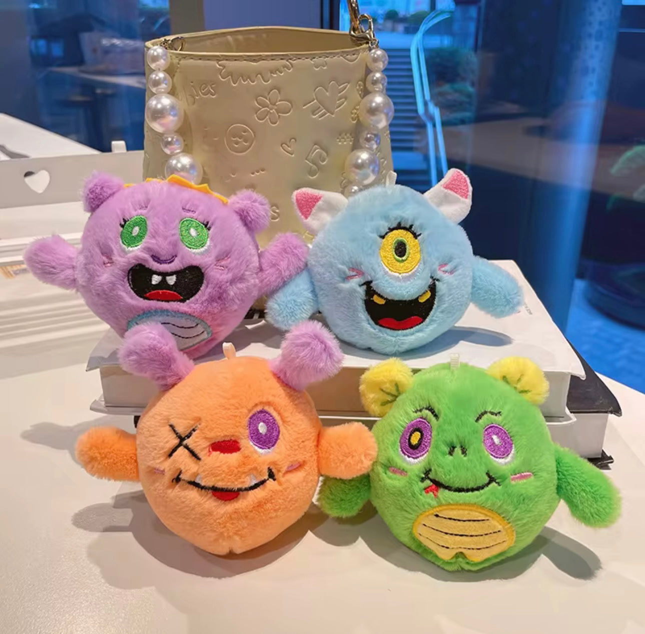 Monster Plush Keychain