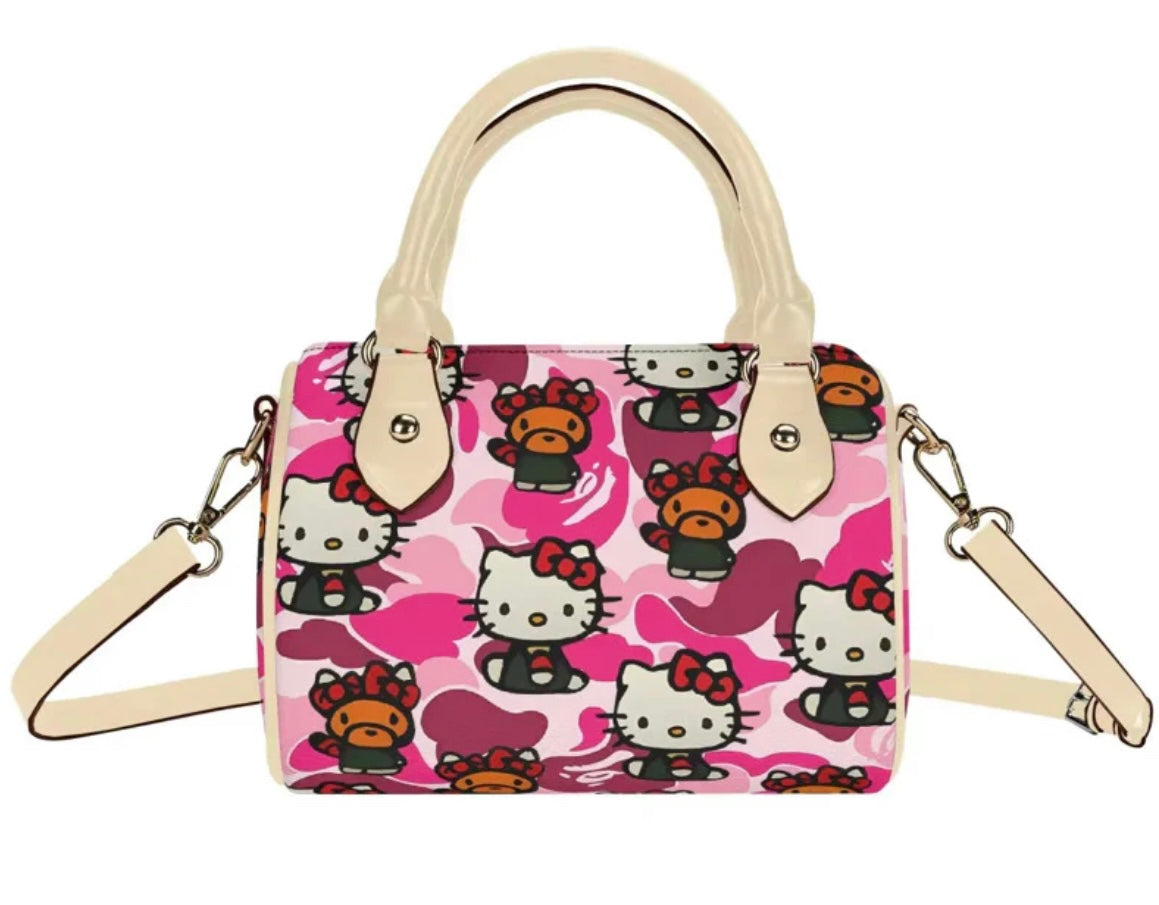 Pink Camo Hello Kitty Bag